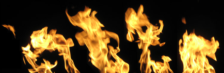 Fire reference image, flame, black background,animation